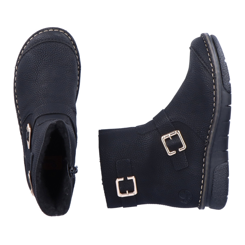 detail Dámská obuv RIEKER RIE-10302433-W2 černá