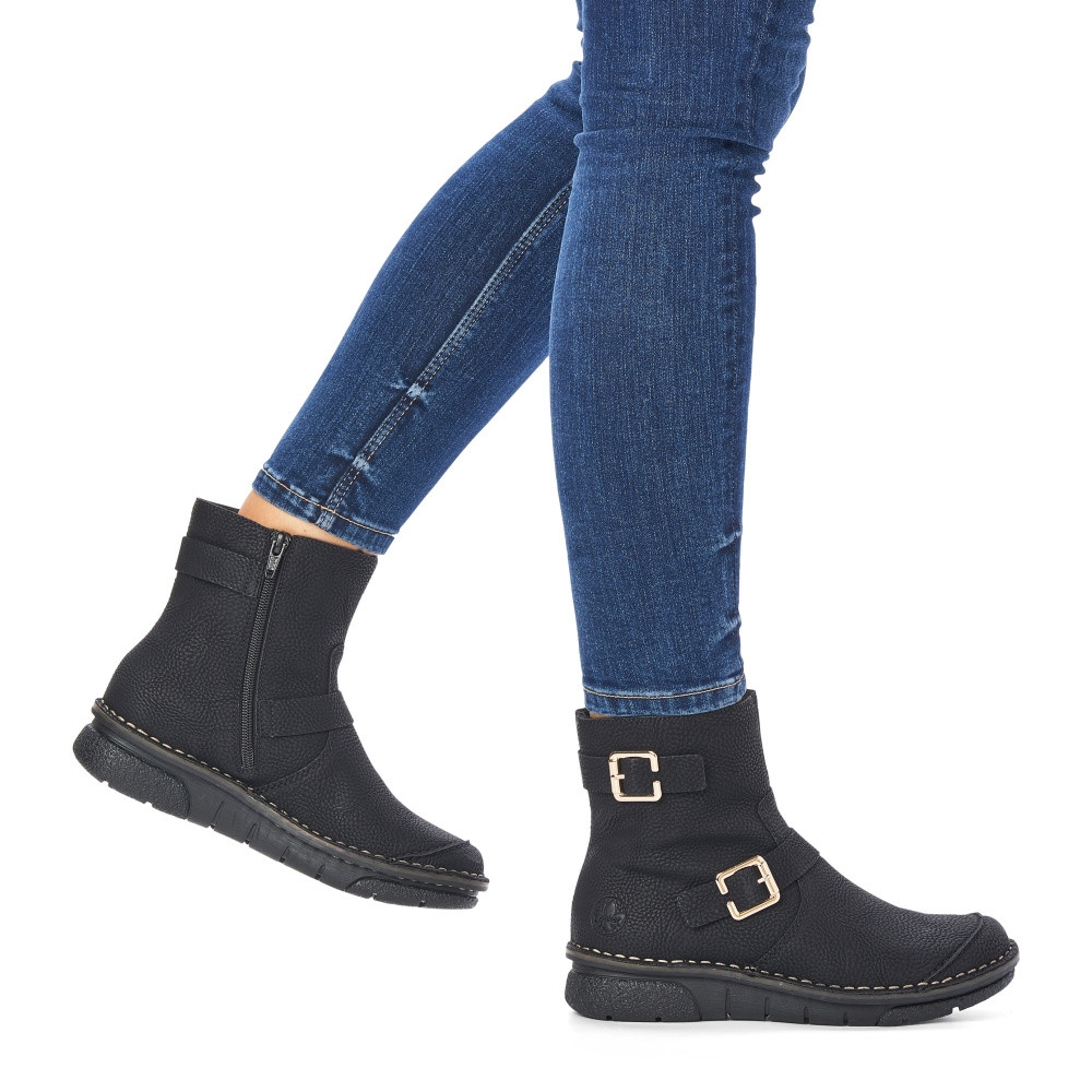 detail Dámská obuv RIEKER RIE-10302433-W2 černá