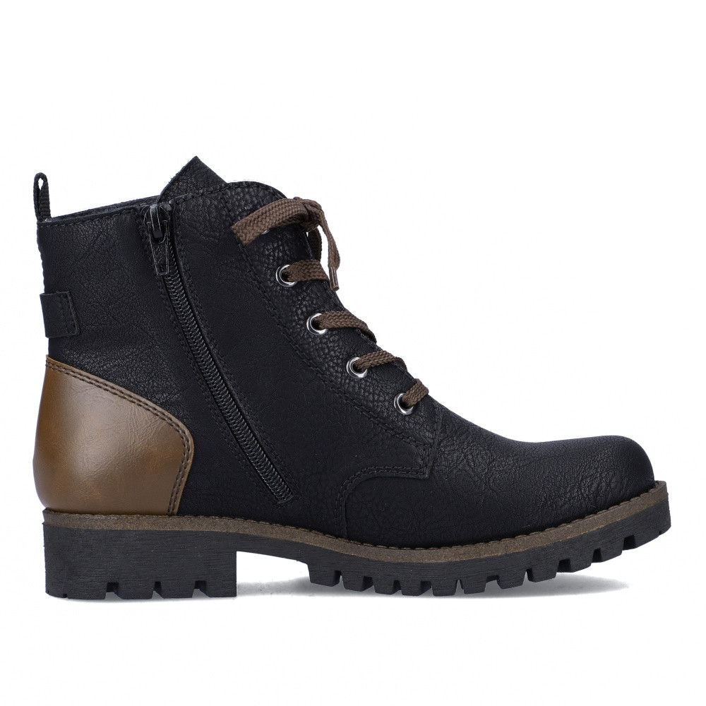 detail Dámská obuv RIEKER RIE-10302446-W2 černá