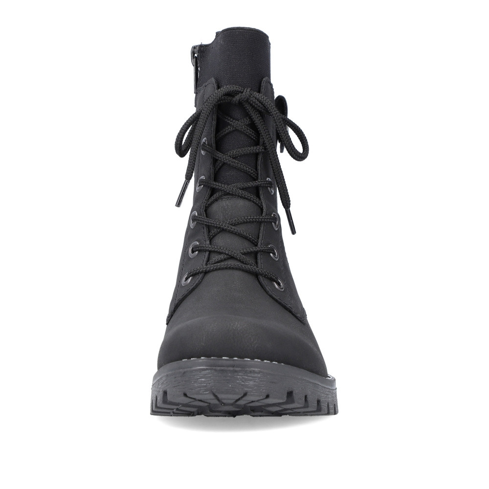 detail Dámská kotníková obuv RIEKER 78540-00 černá W2