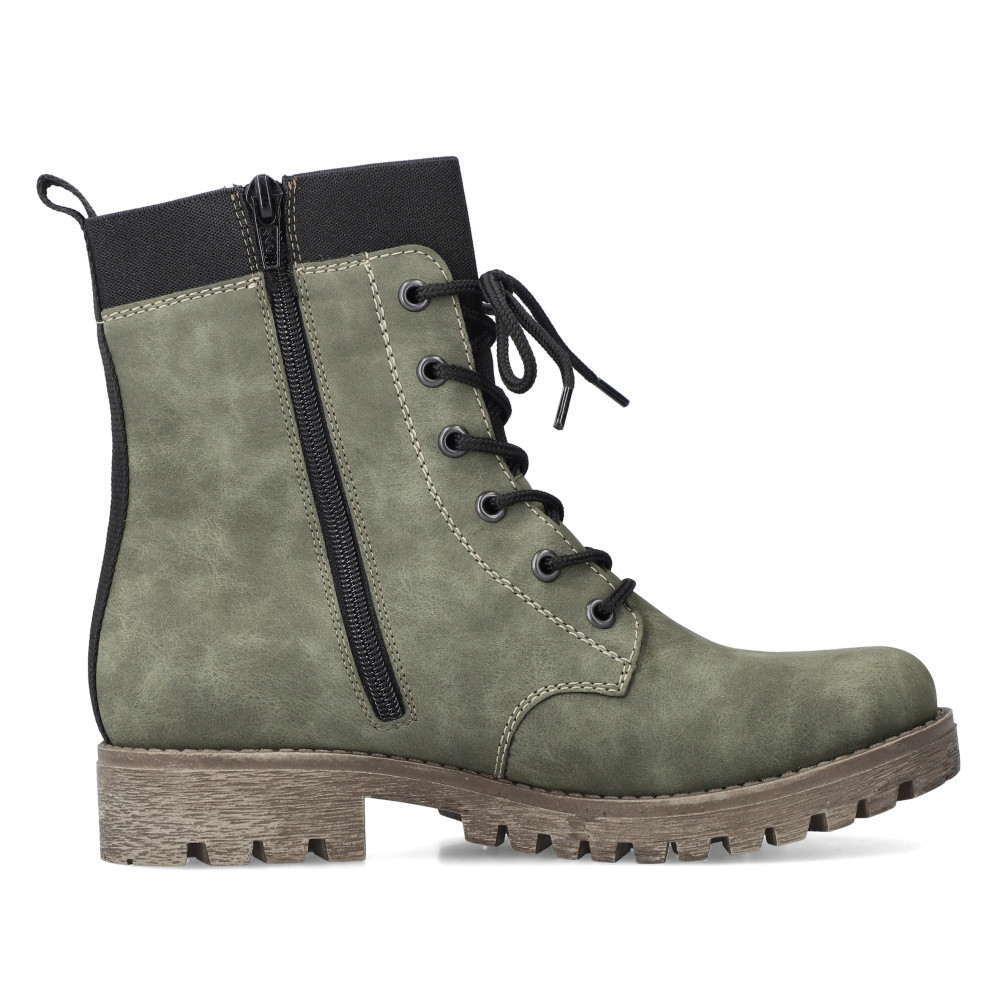 detail Dámská obuv RIEKER RIE-10302449-W2 zelená