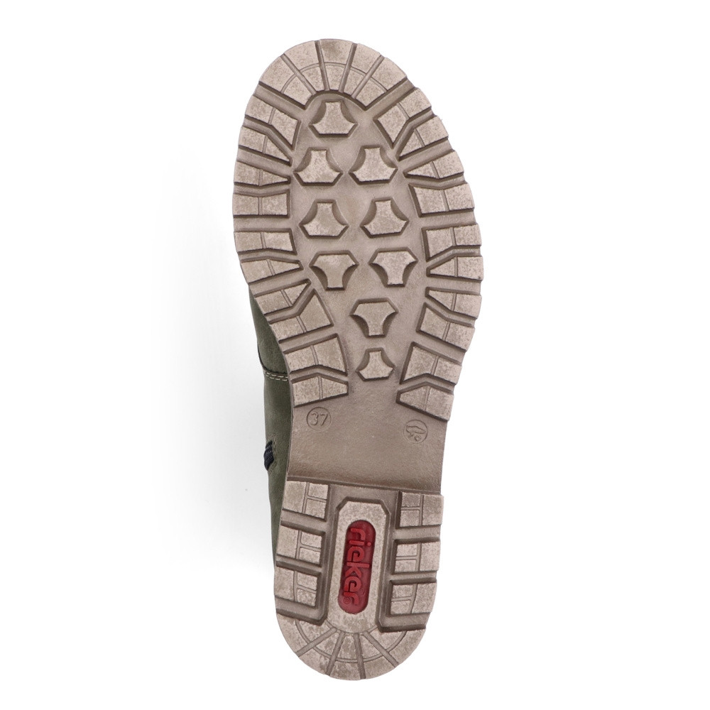 detail Dámská obuv RIEKER RIE-10302449-W2 zelená