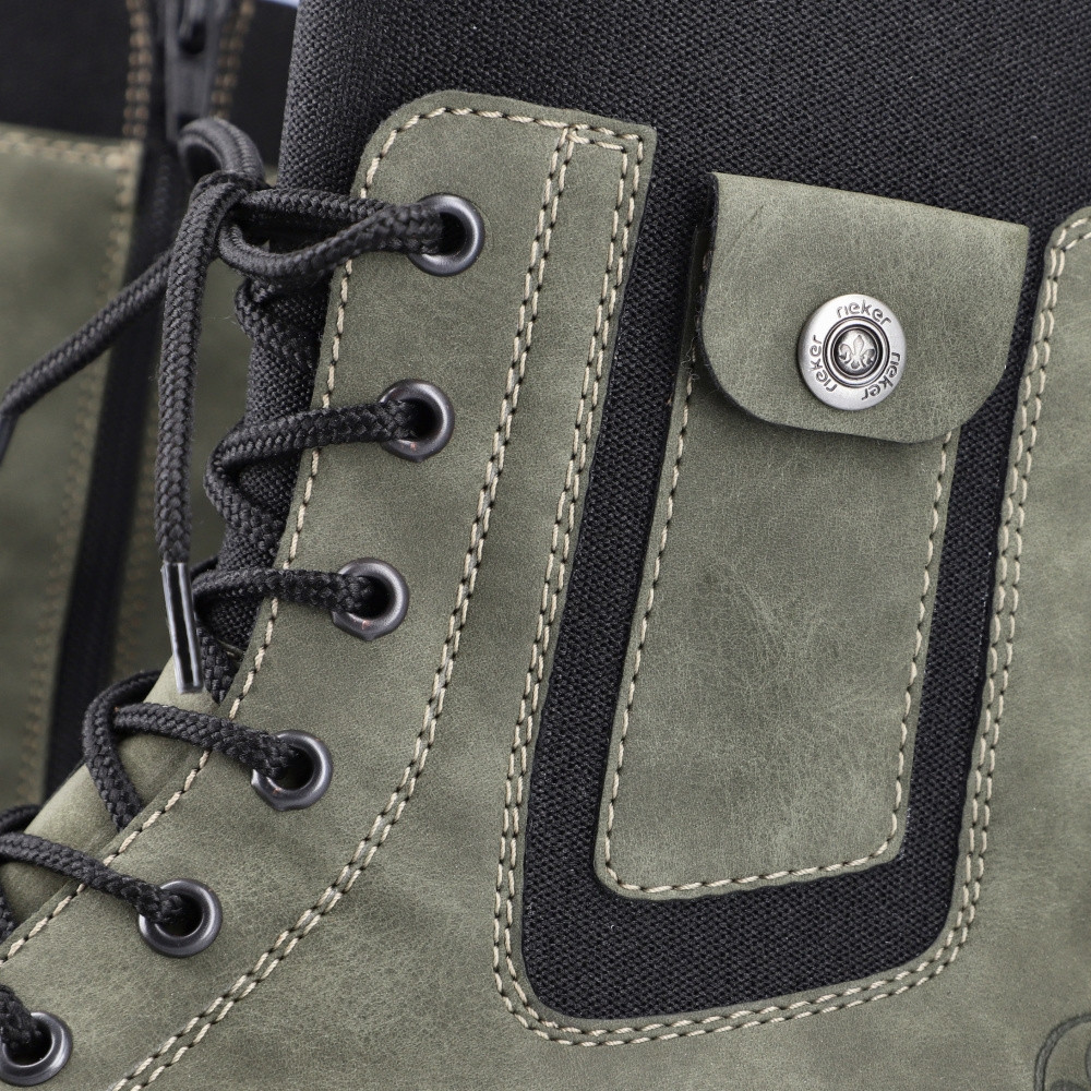 detail Dámská obuv RIEKER RIE-10302449-W2 zelená