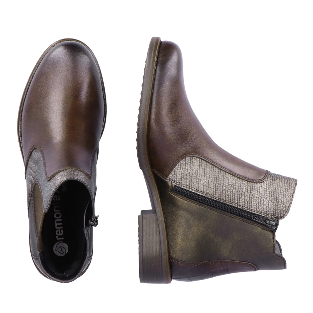 detail Dámská obuv REMONTE RIE-10302496-W2 hnědá