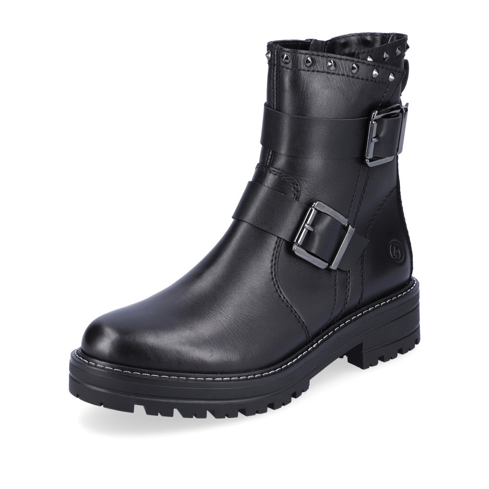 detail Dámska členková obuv REMONTE D2274-02 čierna W2