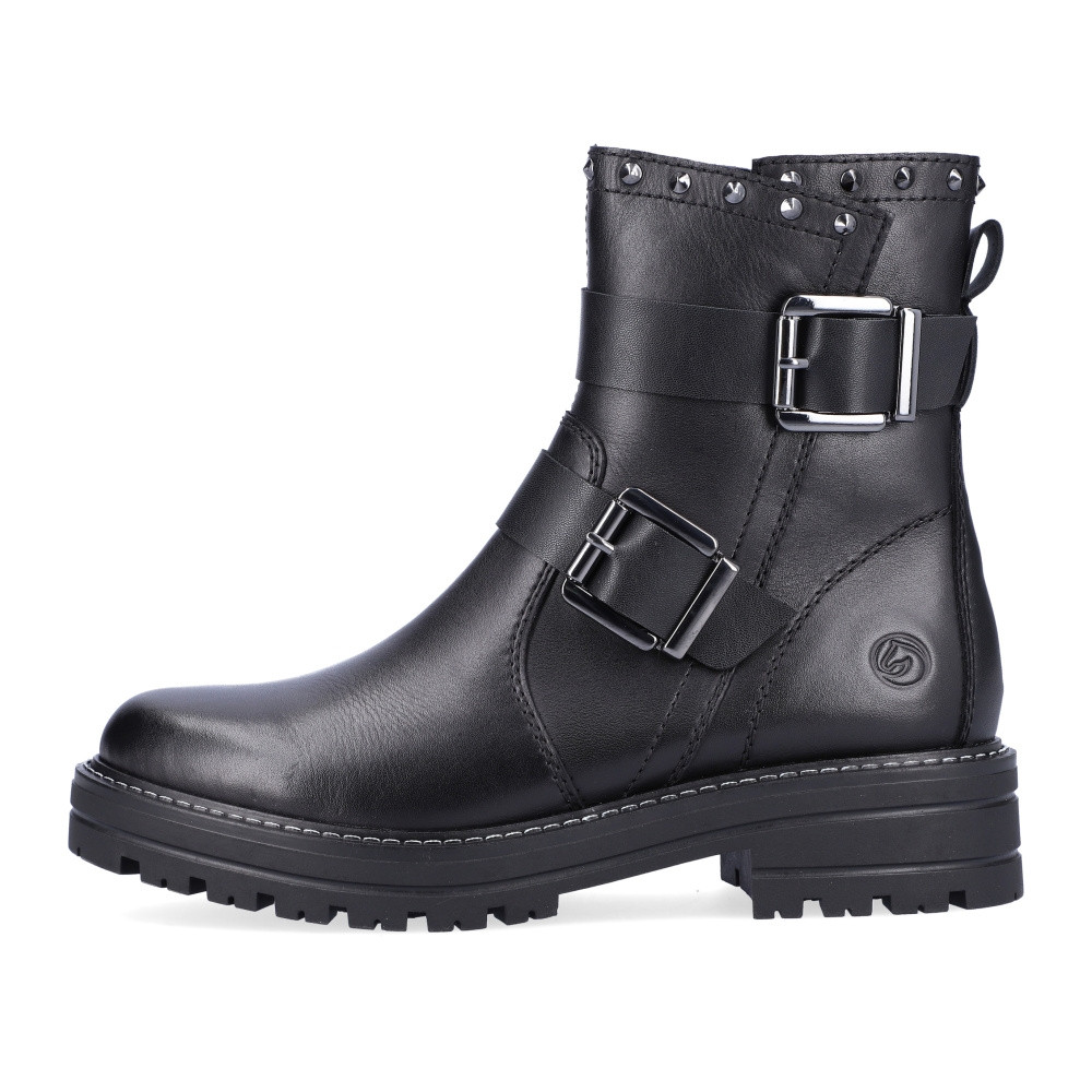 detail Dámska členková obuv REMONTE D2274-02 čierna W2