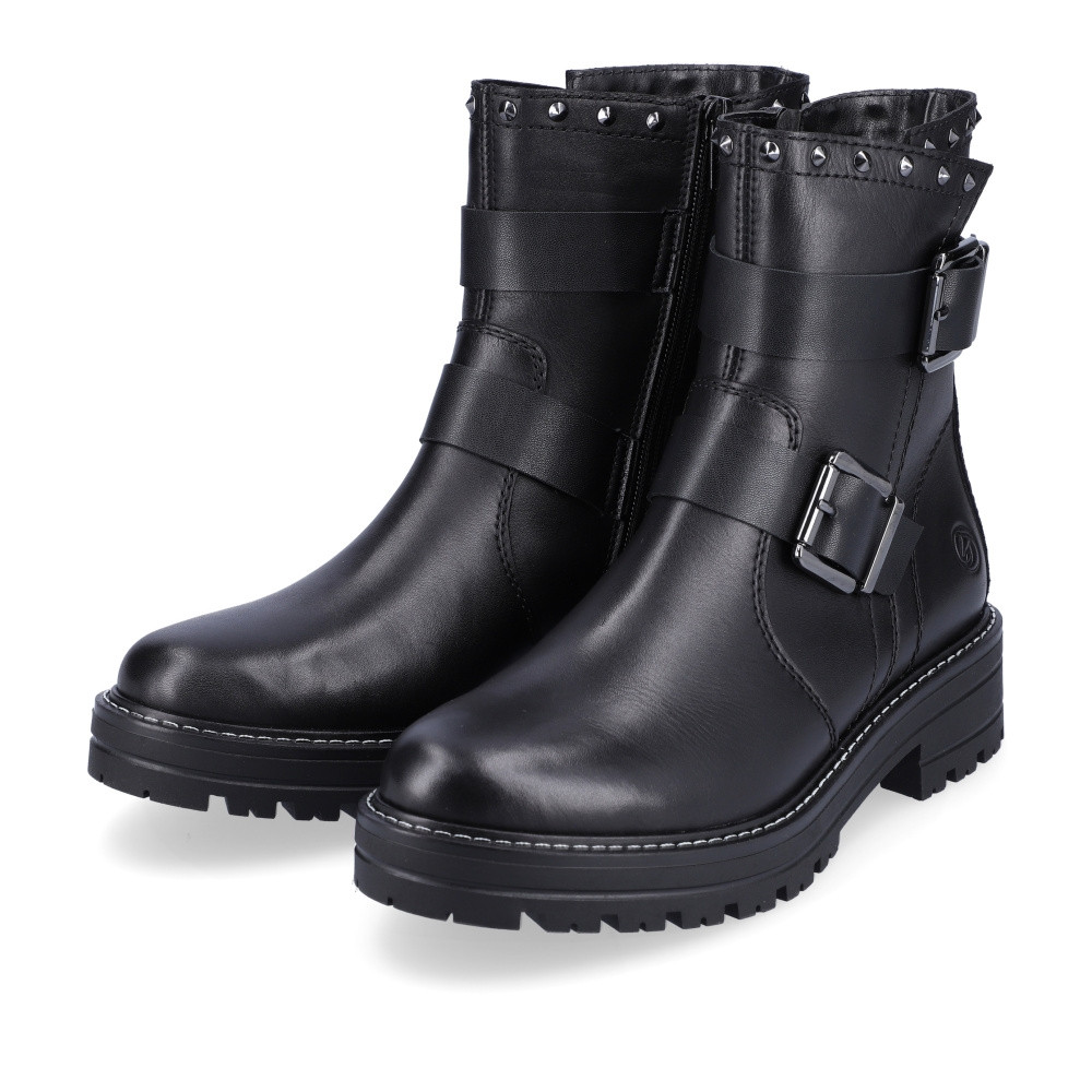 detail Dámska členková obuv REMONTE D2274-02 čierna W2