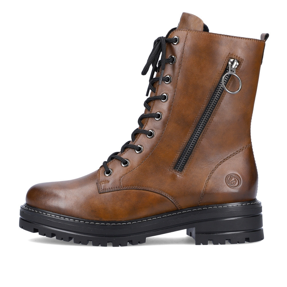 detail Dámská kotníková obuv REMONTE D2281-22 hnědá W3