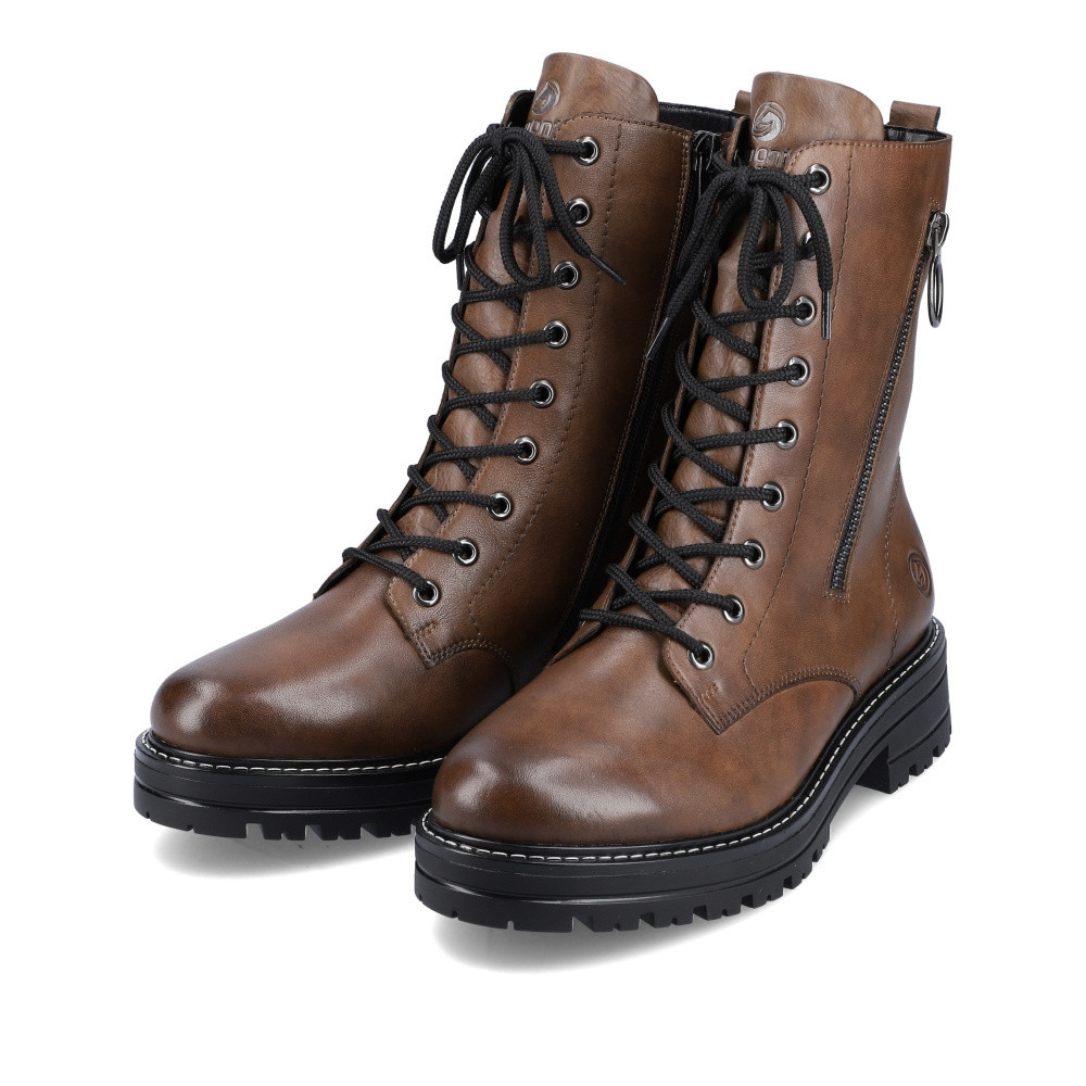 detail Dámská kotníková obuv REMONTE D2281-22 hnědá W3