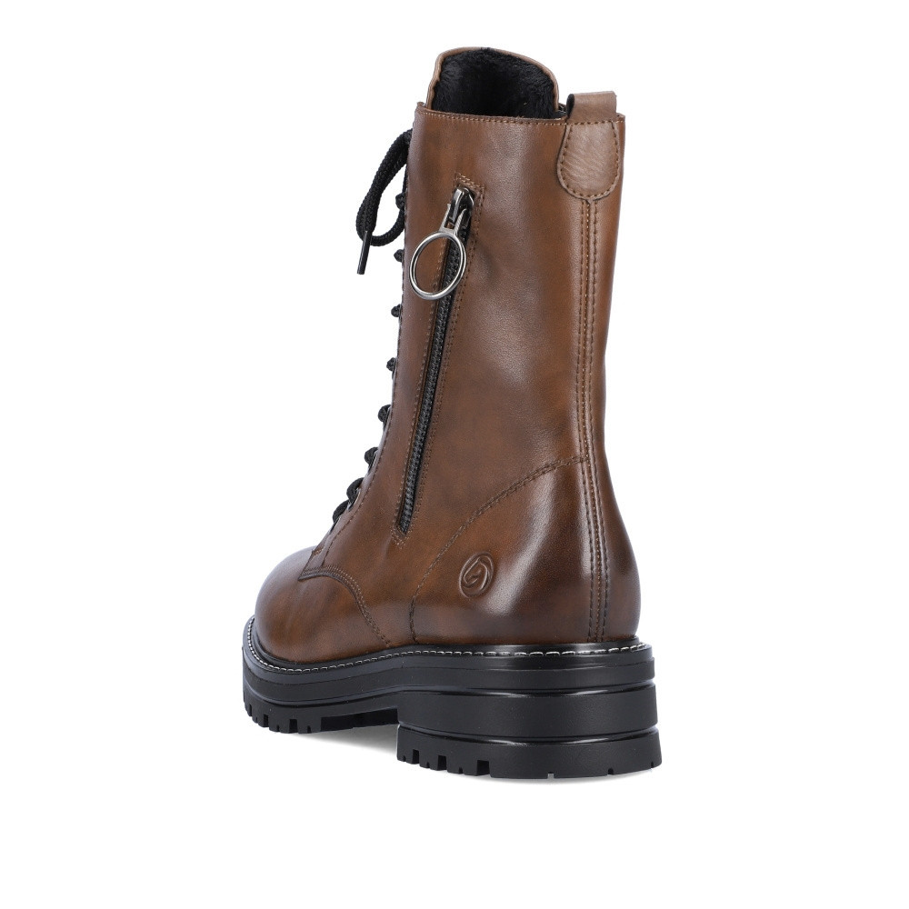 detail Dámská kotníková obuv REMONTE D2281-22 hnědá W3