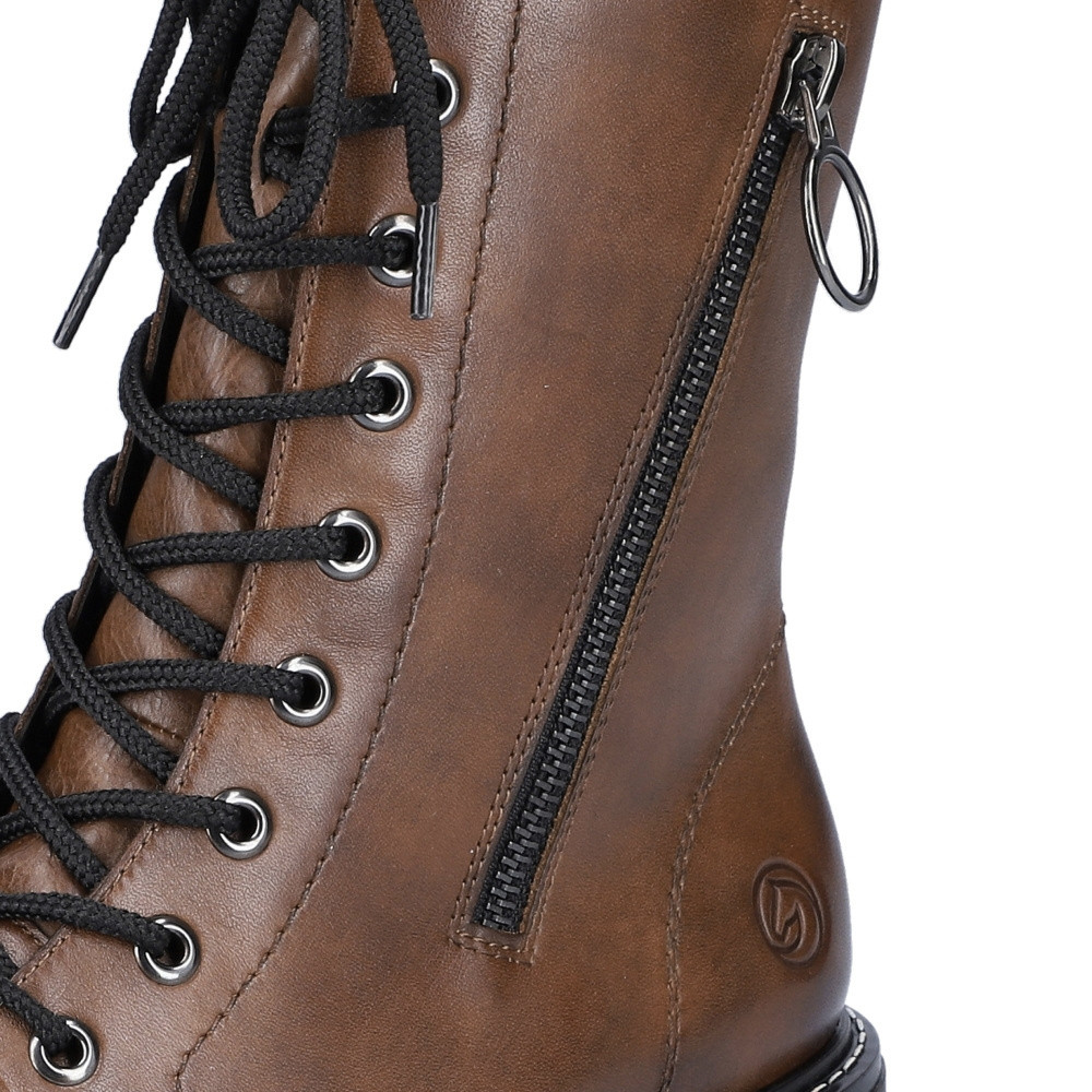 detail Dámská kotníková obuv REMONTE D2281-22 hnědá W3