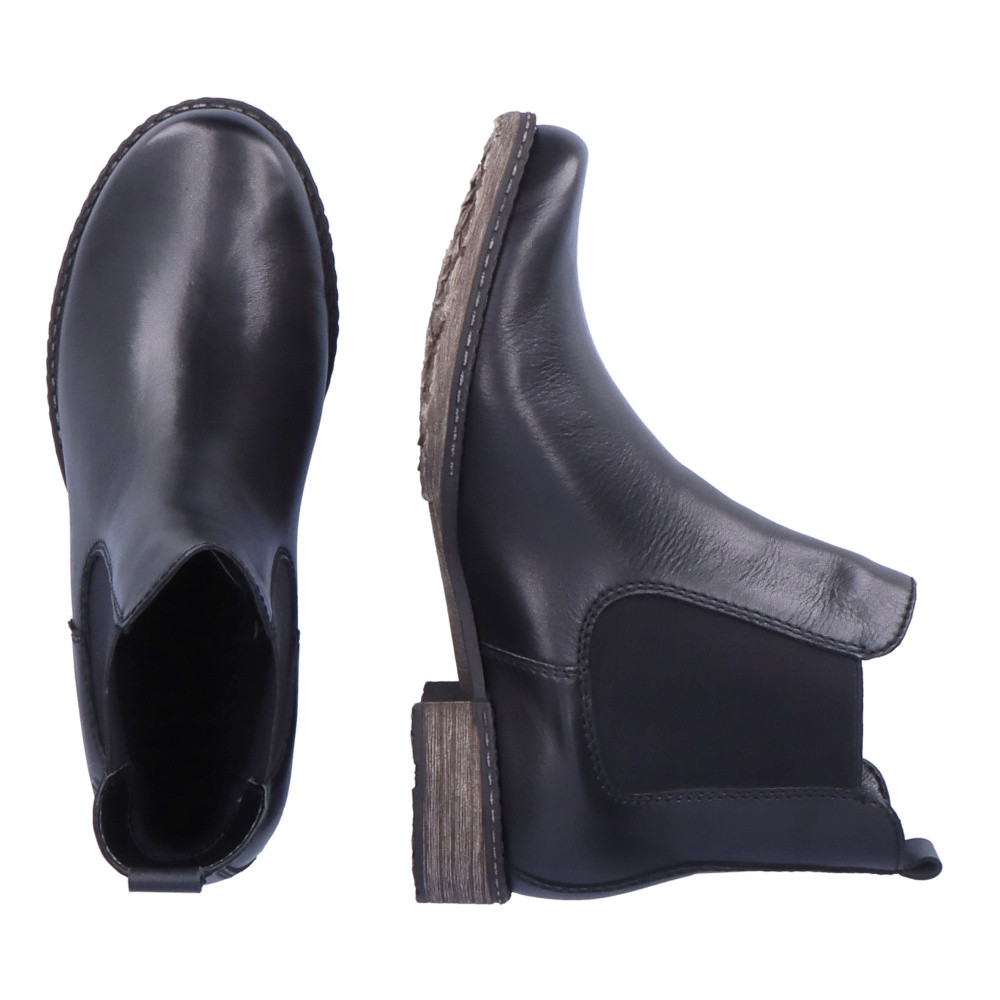 detail Dámská kotníková obuv REMONTE D4375-00 černá W2