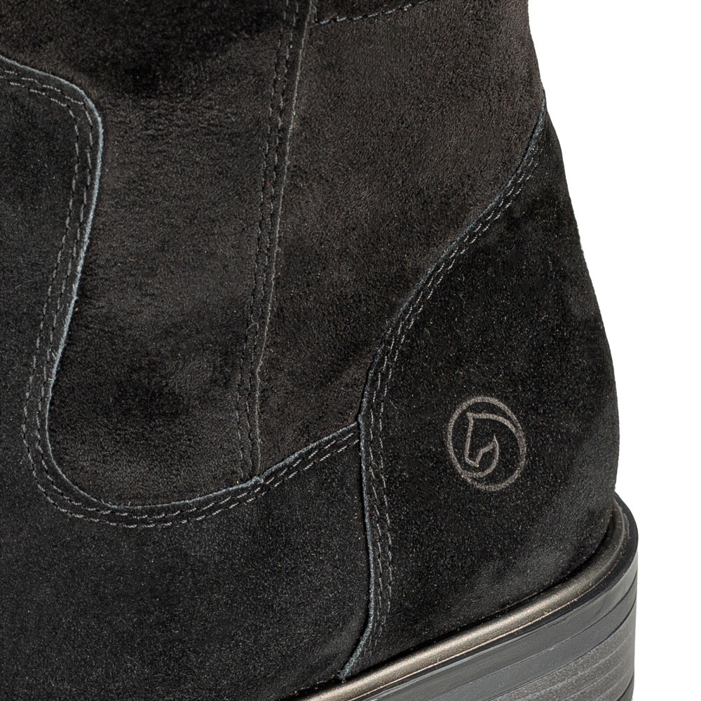 detail Dámske čižmy REMONTE D8387-02 čierna W4