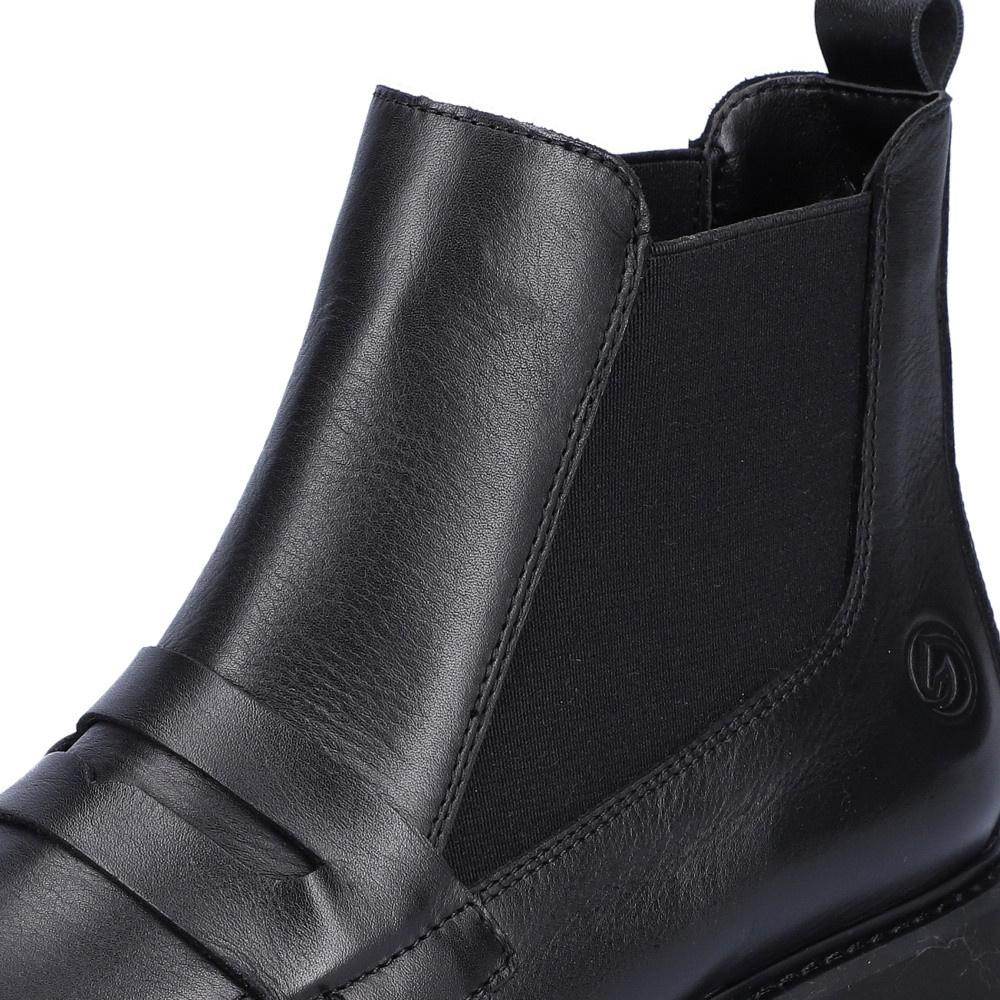 detail Dámska členková obuv REMONTE D8697-00 čierna W2