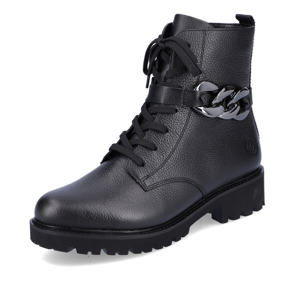 detail Dámska členková obuv REMONTE D8699-00 čierna W2