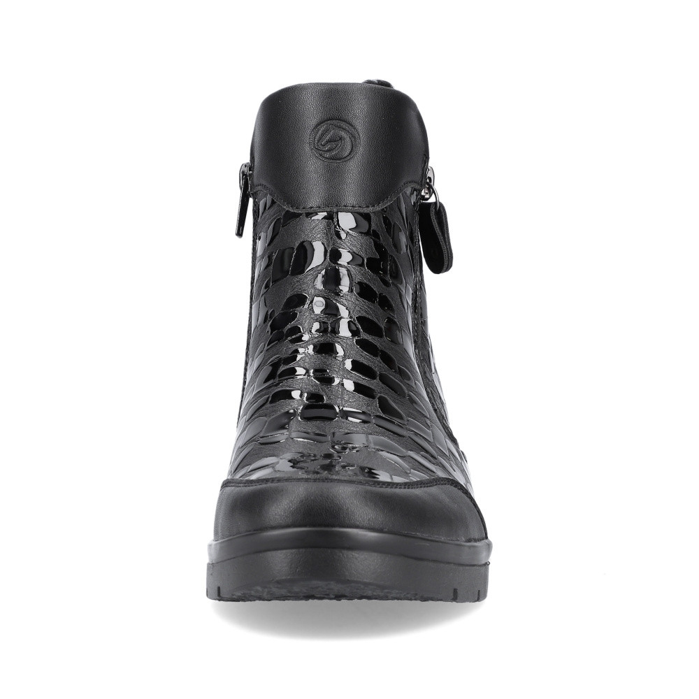 detail Dámská kotníková obuv REMONTE R0775-03 černá W3