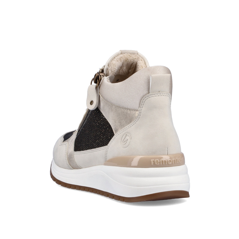 detail Dámská kotníková obuv REMONTE R3771-61 béžová W2