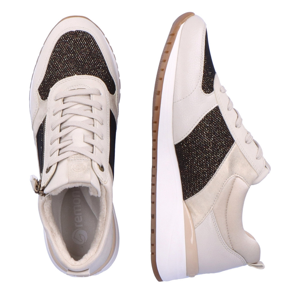 detail Dámská kotníková obuv REMONTE R3771-61 béžová W2