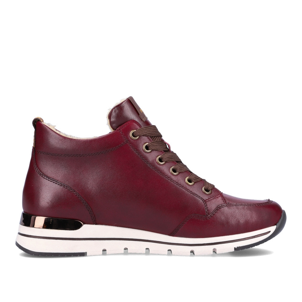 detail Dámská kotníková obuv REMONTE R6770-35 červená W3