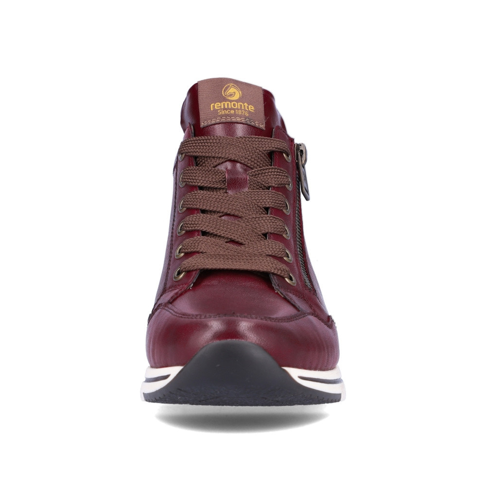 detail Dámská kotníková obuv REMONTE R6770-35 červená W3