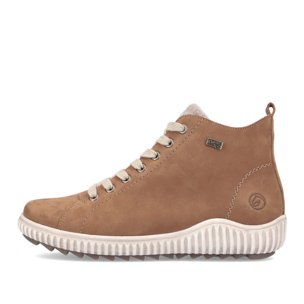 detail Dámská kotníková obuv REMONTE R8270-22 hnědá W2