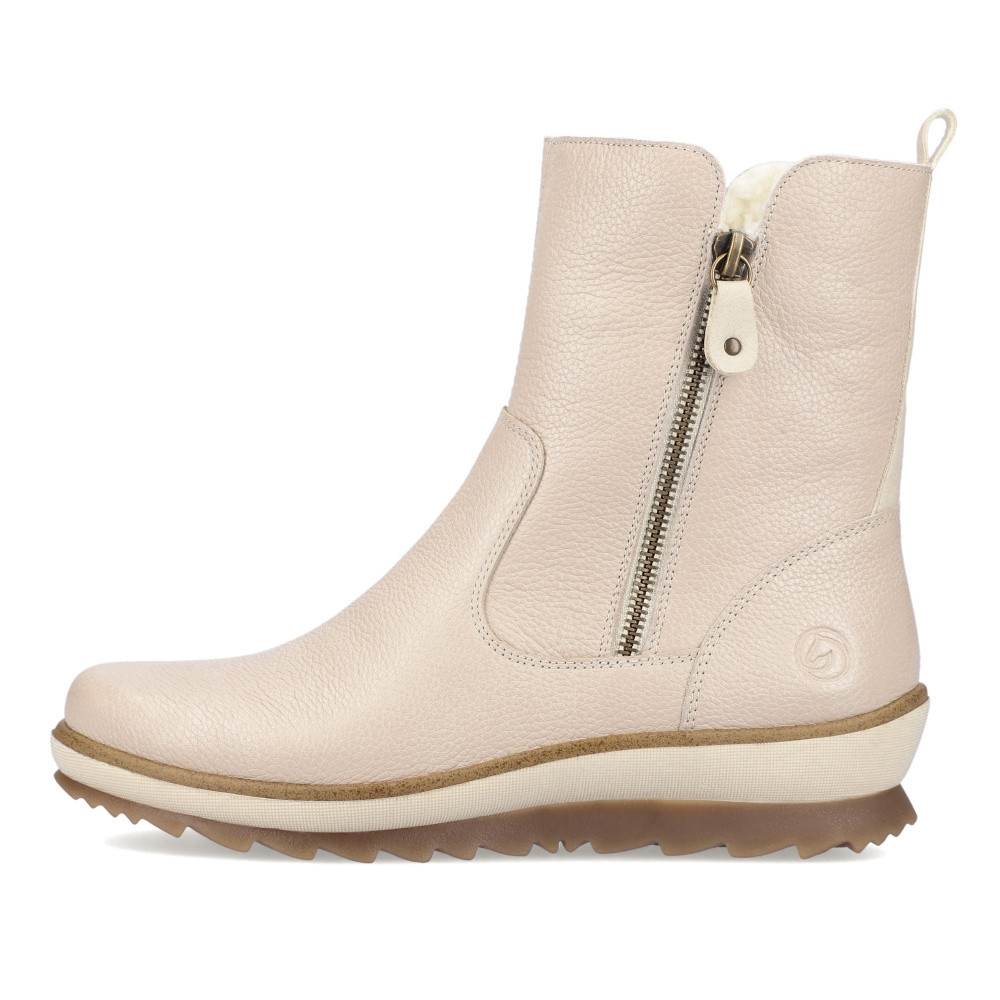 detail Dámská kotníková obuv REMONTE R8482-60 béžová W3