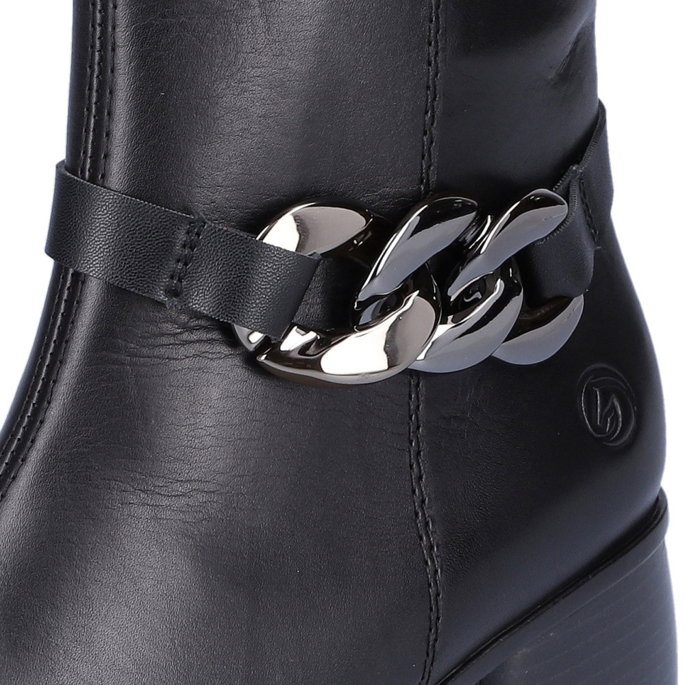 detail Dámská kotníková obuv REMONTE R8875-01 černá W2