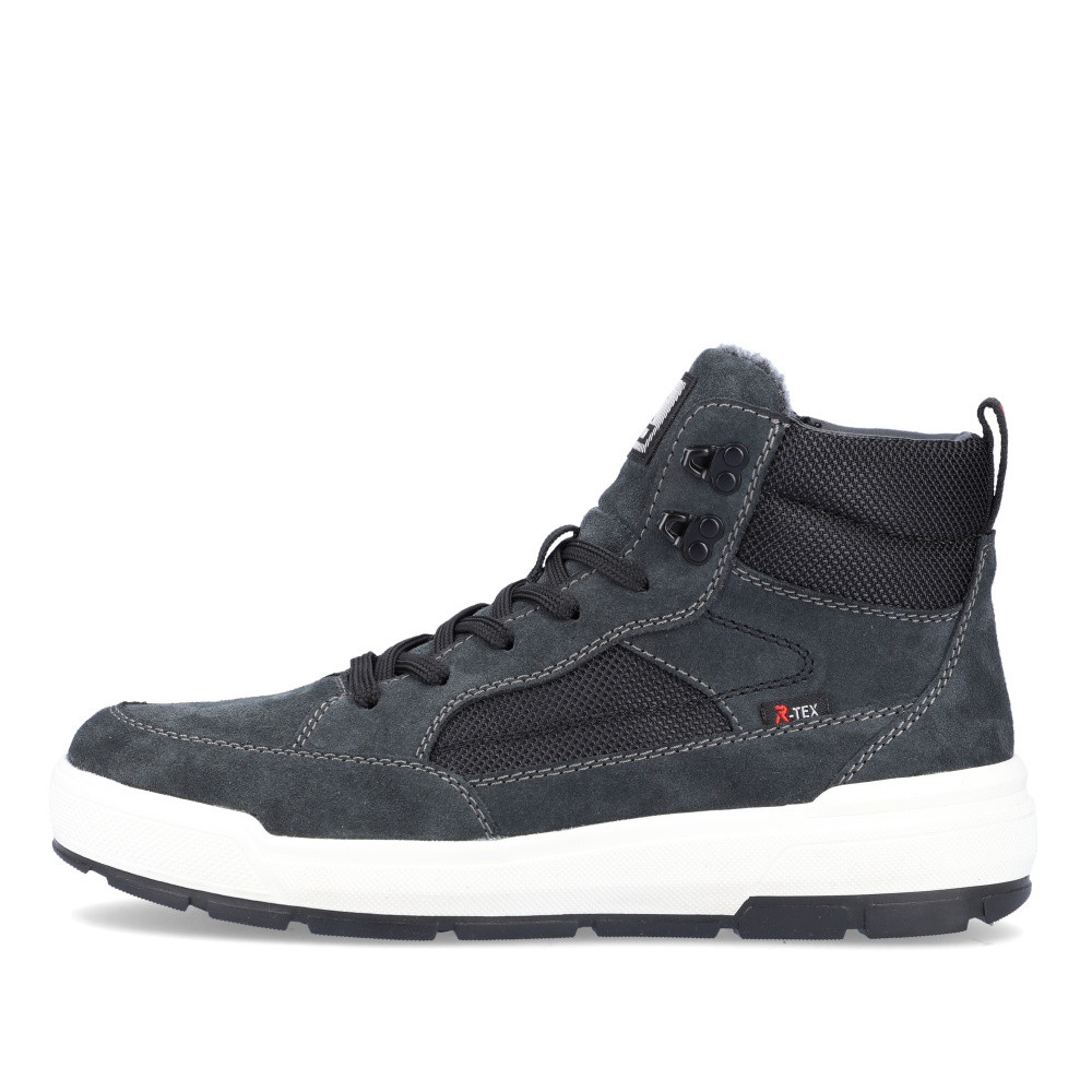 detail Pánská kotníková obuv RIEKER REVOLUTION U0069-45 šedá W3