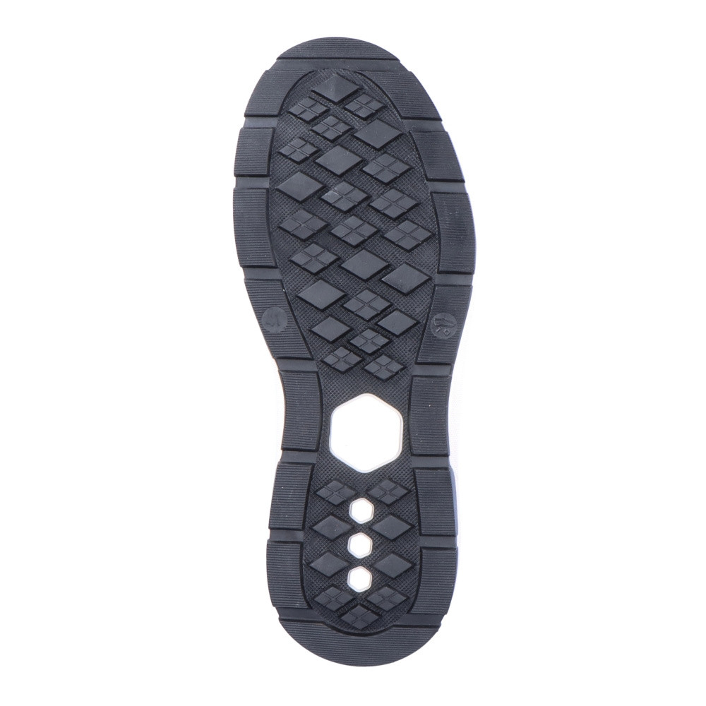 detail Pánská kotníková obuv RIEKER REVOLUTION U0069-45 šedá W3