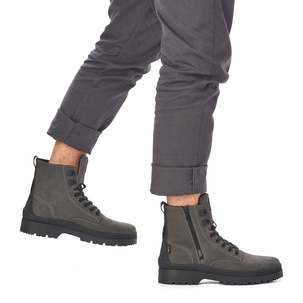 detail Pánská obuv RIEKER RIE-10302622-W2 šedá