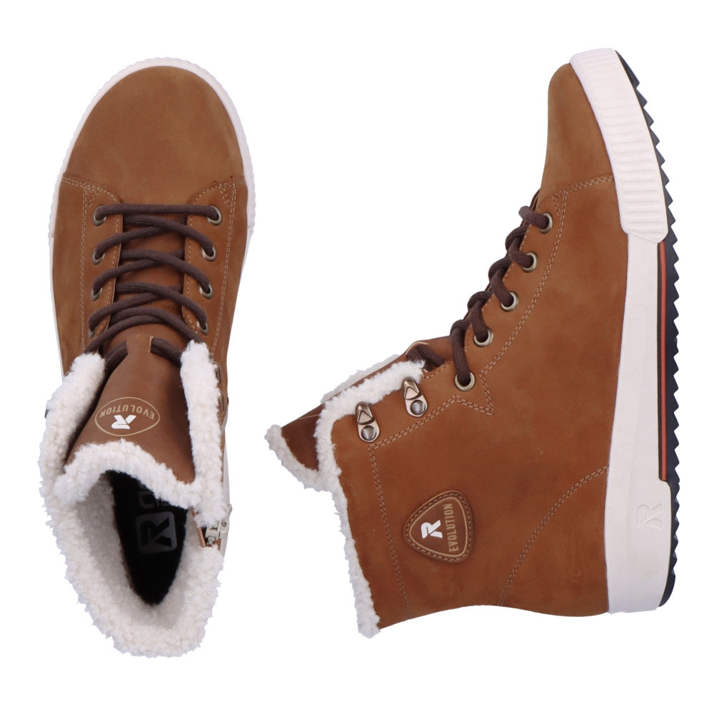 detail Dámská obuv RIEKER RIE-10302641-W2 hnědá