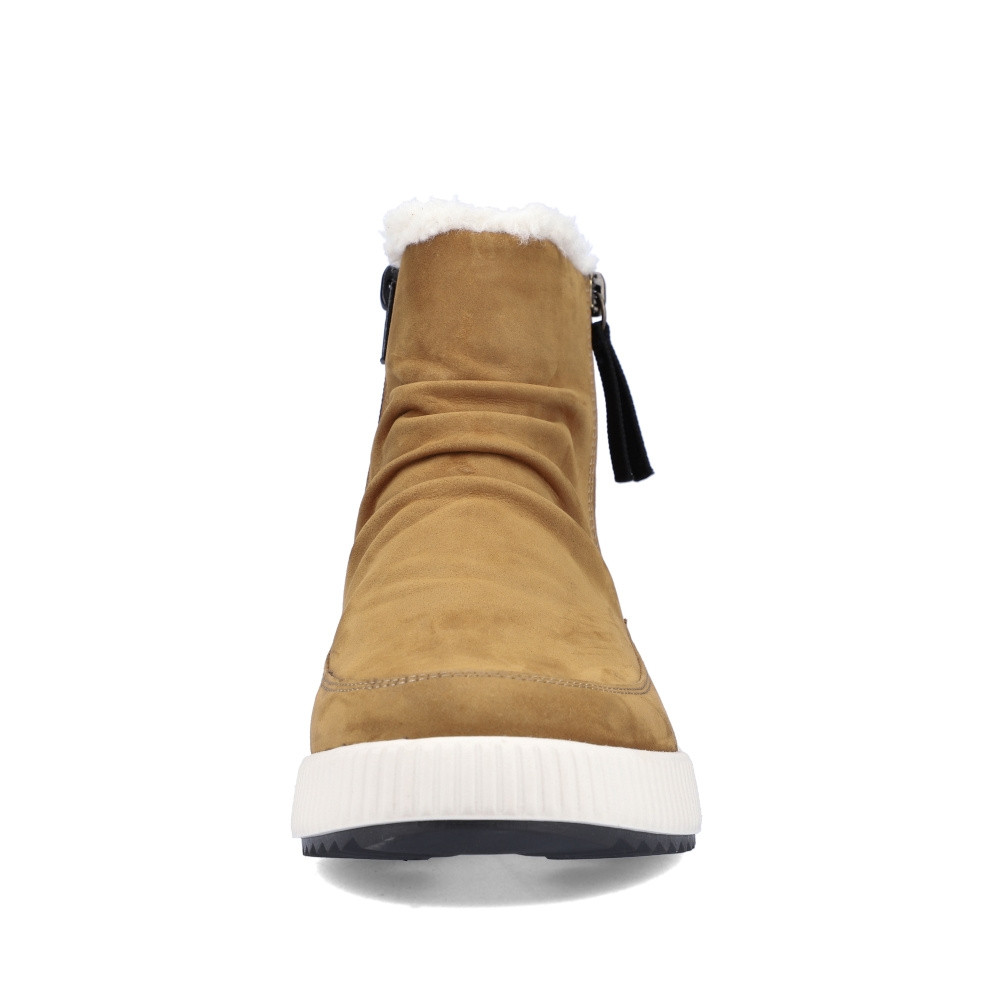 detail Dámská kotníková obuv RIEKER REVOLUTION W0163-68 hnědá W2