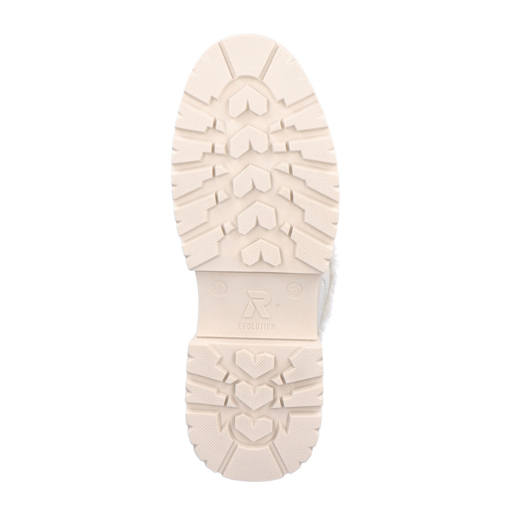 detail Dámská kotníková obuv RIEKER REVOLUTION W0372-80 bílá W3