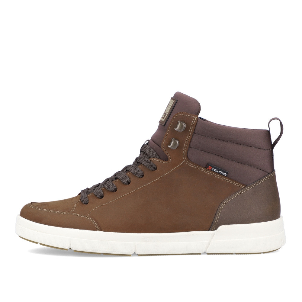 detail Pánská kotníková obuv RIEKER REVOLUTION 07100-22 hnědá W2
