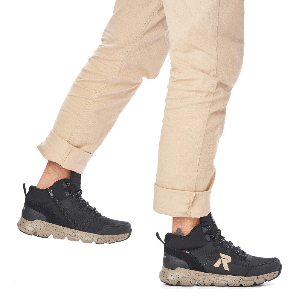 detail Pánská obuv RIEKER RIE-10302665-W2 černá