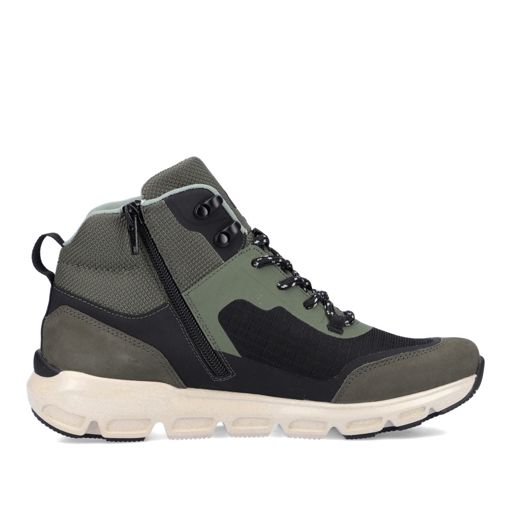 detail Dámská kotníková obuv RIEKER REVOLUTION 40460-54 zelená W2