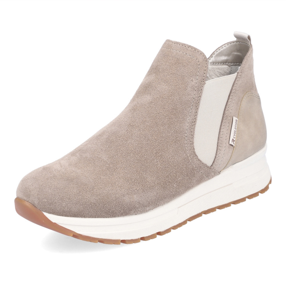 detail Dámska členková obuv RIEKER REVOLUTION 40860-64 béžová W2