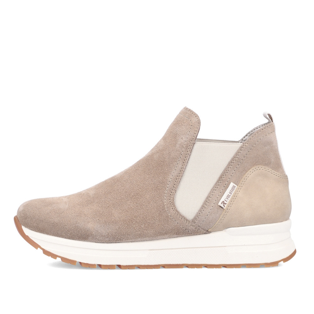 detail Dámska členková obuv RIEKER REVOLUTION 40860-64 béžová W2