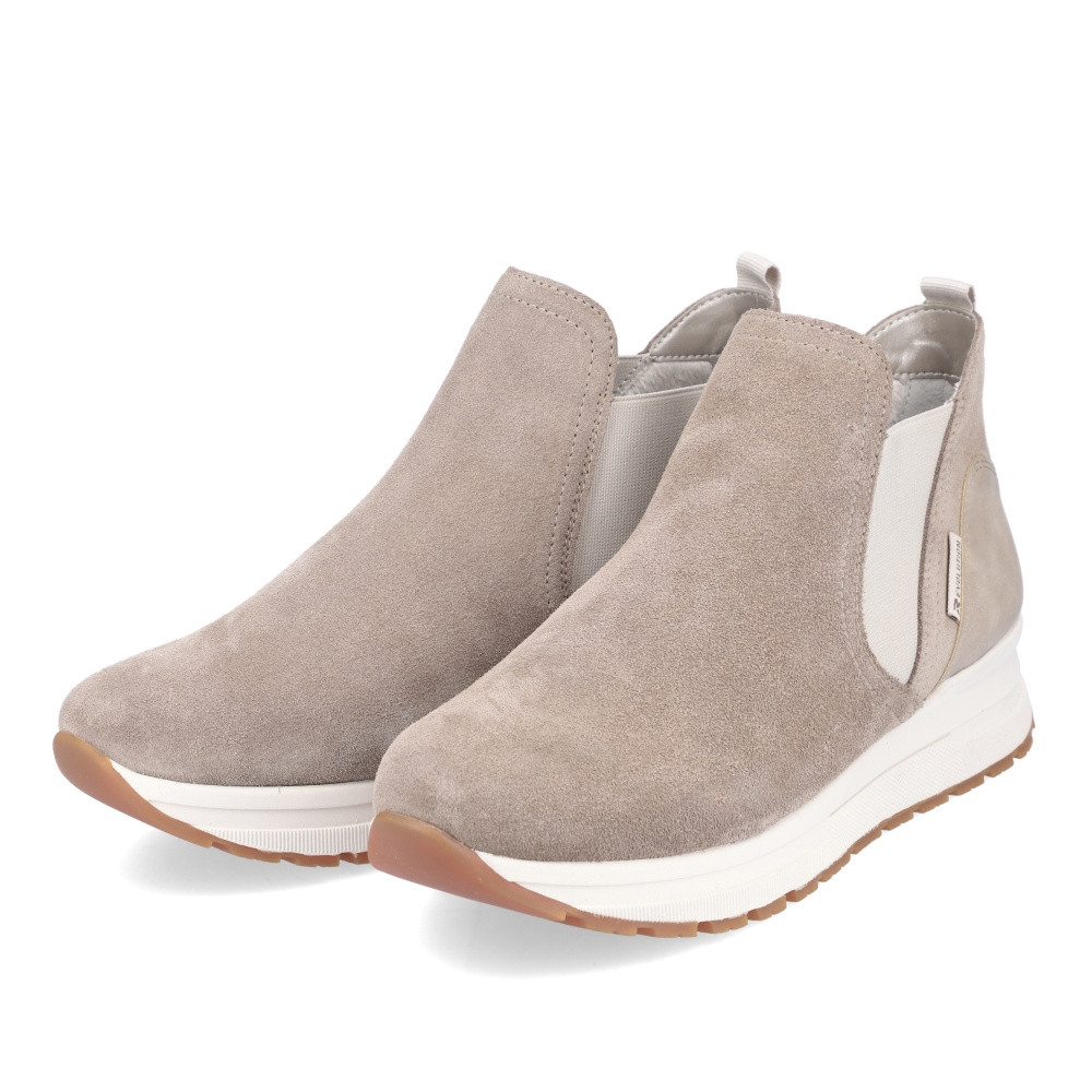 detail Dámska členková obuv RIEKER REVOLUTION 40860-64 béžová W2