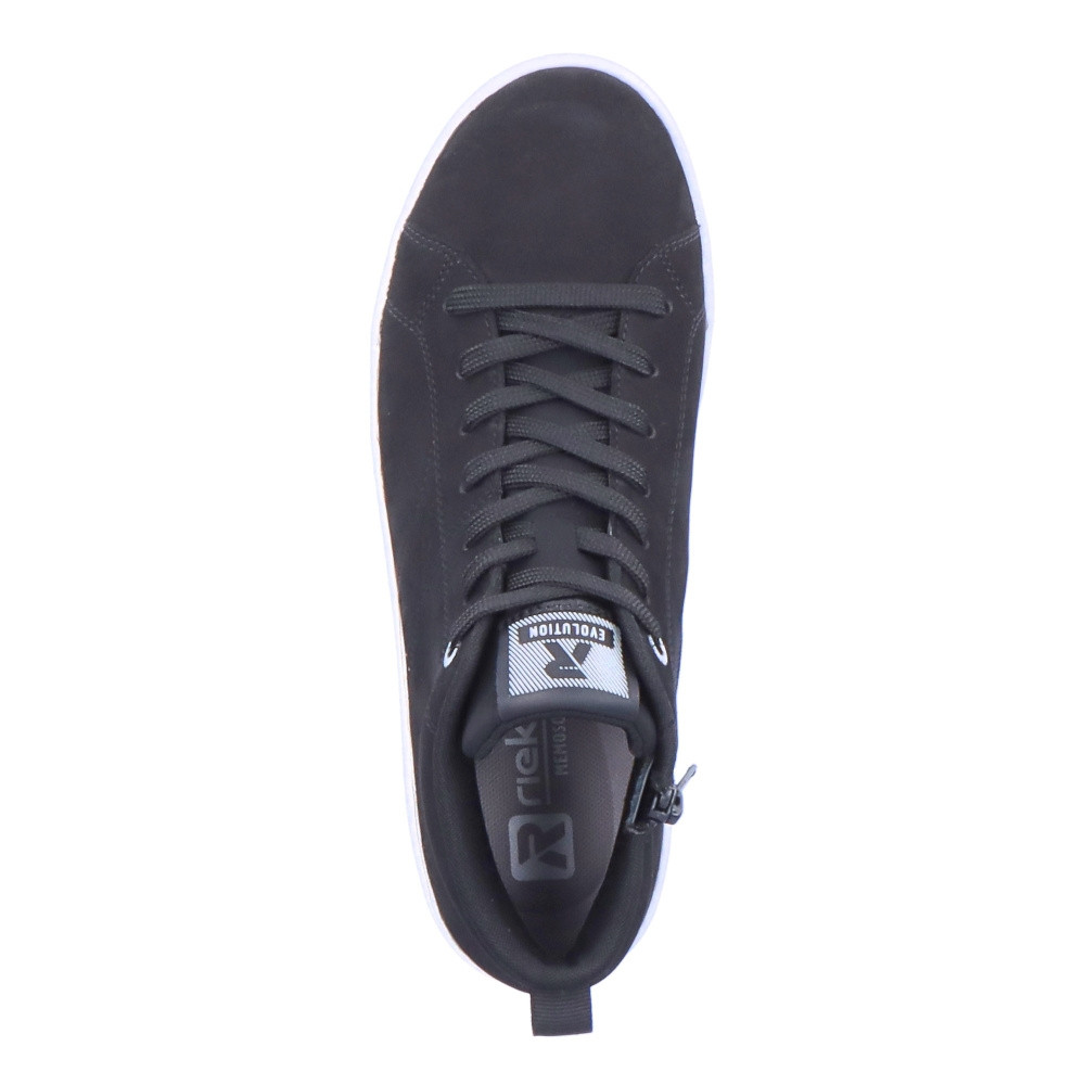 detail Dámska členková obuv RIEKER REVOLUTION 41907-00 čierna W3