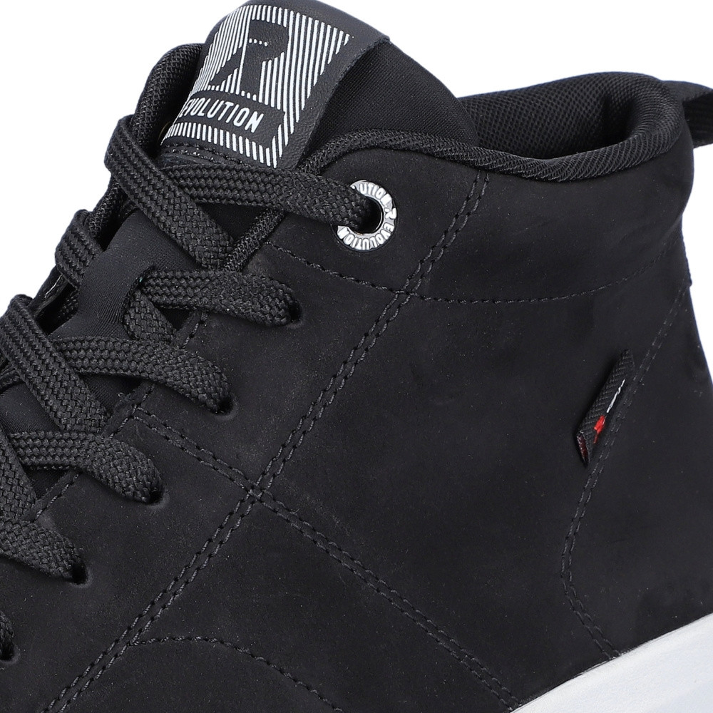 detail Dámska členková obuv RIEKER REVOLUTION 41907-00 čierna W3