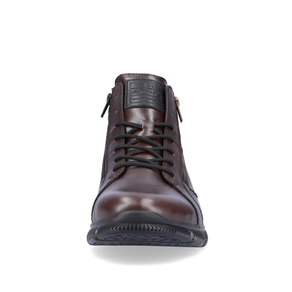 detail Pánská kotníková obuv RIEKER B0411-25 hnědá W2