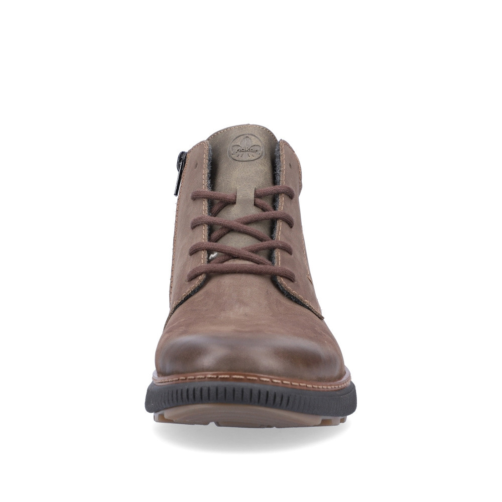 detail Pánská kotníková obuv RIEKER B3308-25 hnědá W3
