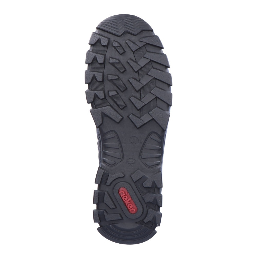 detail Pánská kotníková obuv RIEKER B6802-00 černá W3