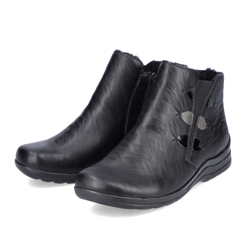 detail Dámská obuv RIEKER RIE-10302729-W2 černá