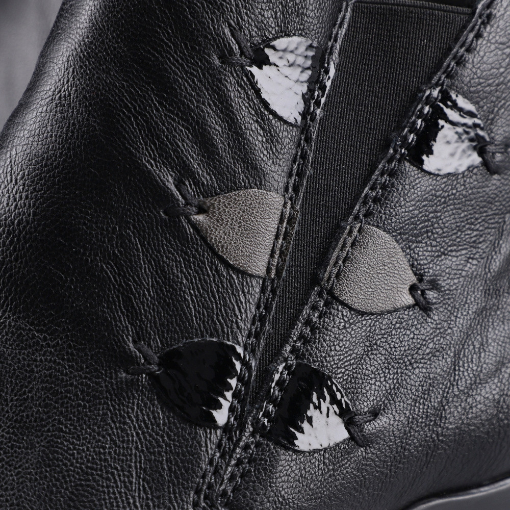 detail Dámská obuv RIEKER RIE-10302729-W2 černá