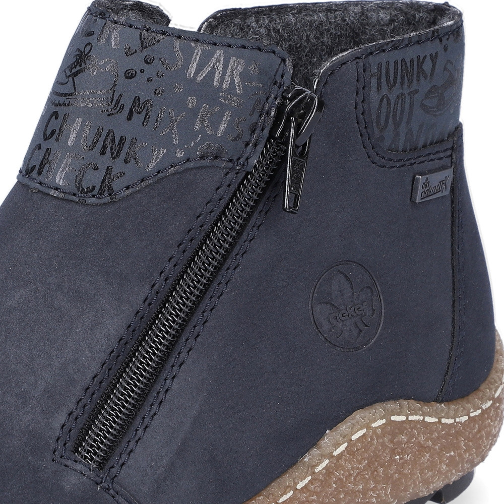 detail Dámská obuv RIEKER RIE-10302746-W2 modrá