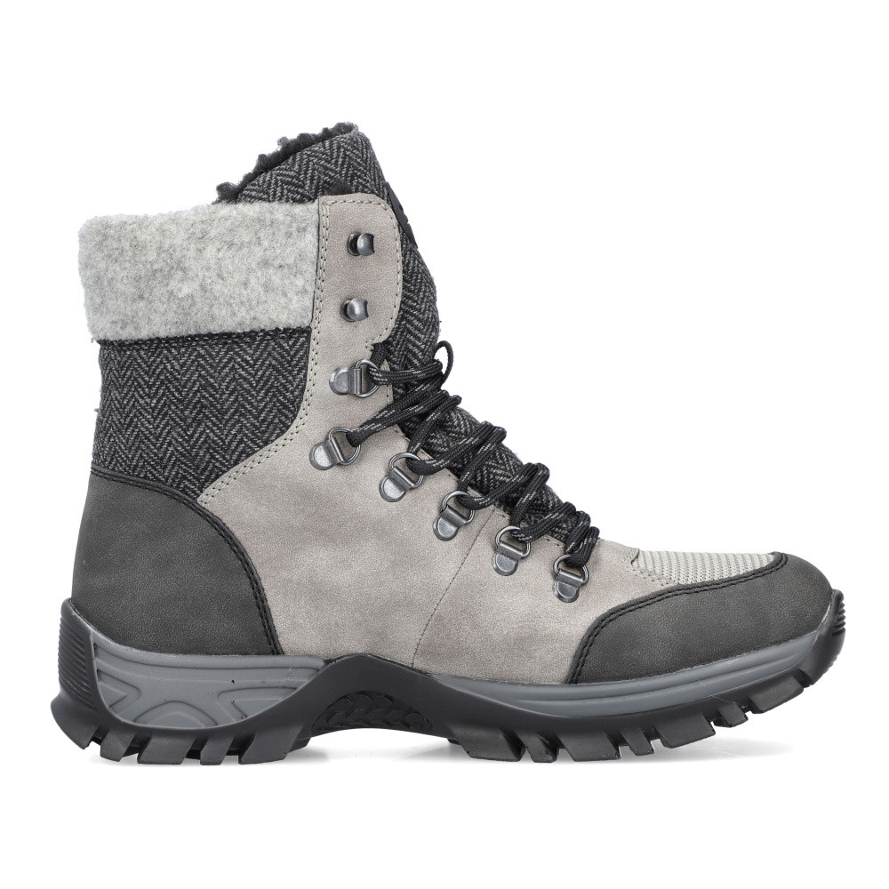 detail Dámská obuv RIEKER RIE-10302755-W2 šedá