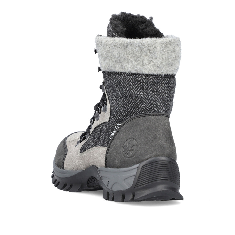 detail Dámská obuv RIEKER RIE-10302755-W2 šedá