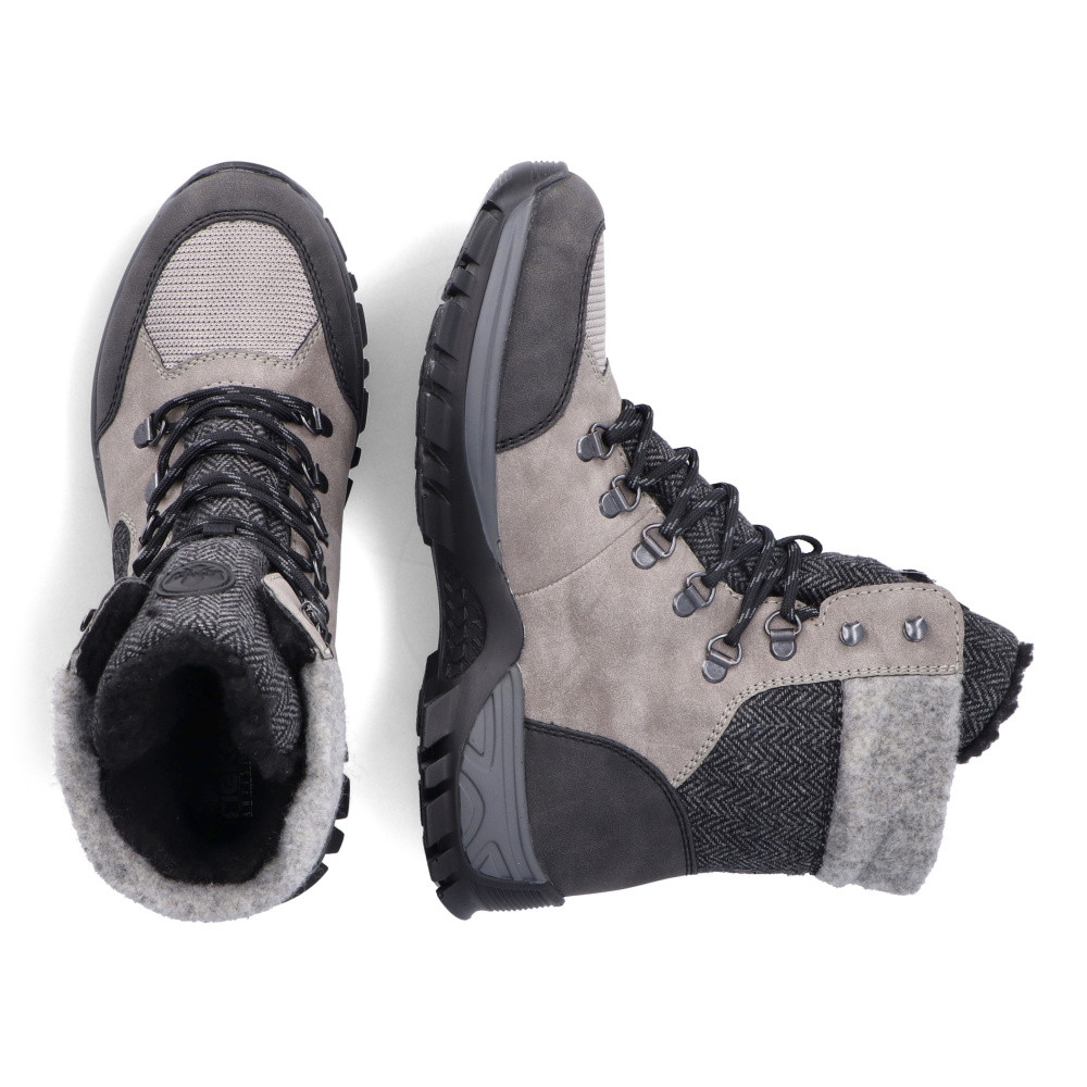 detail Dámská obuv RIEKER RIE-10302755-W2 šedá